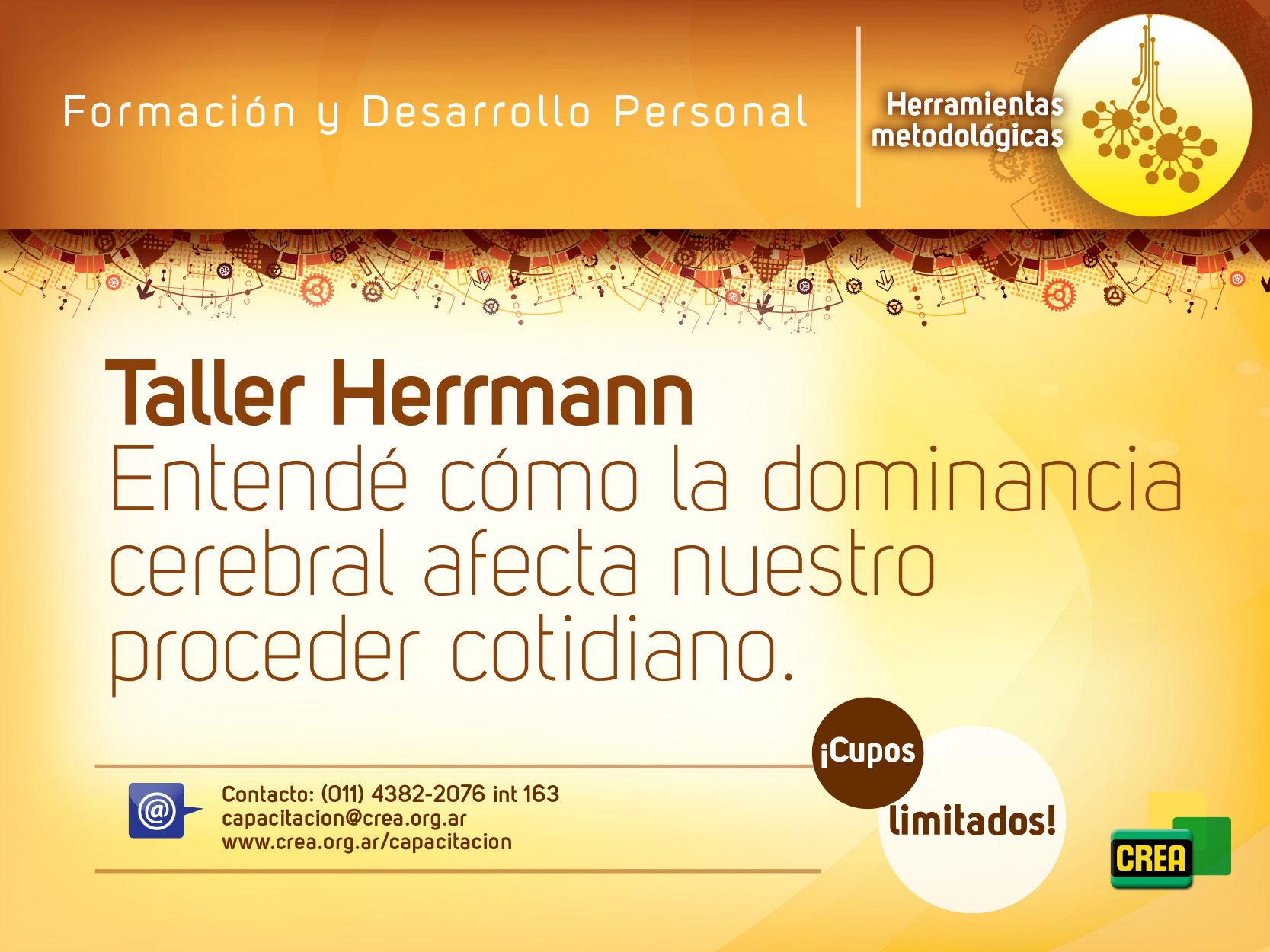 FLYER CURSO HERRAM. METODOLOGICAS TALLER HERMAN